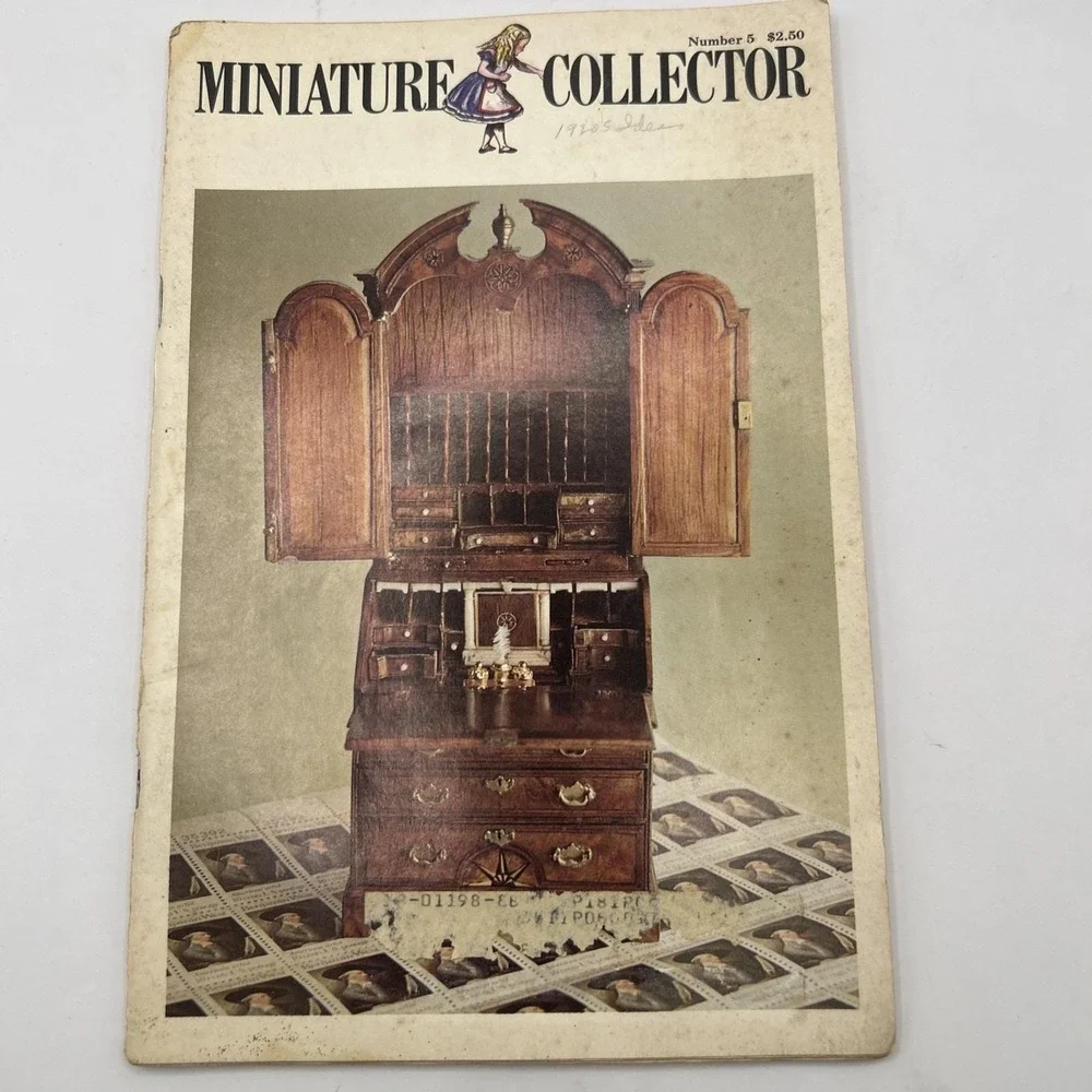 Miniature Collector Magazine Lot Issues 5–15, 17-22, 36 | Vintage Dollhouse Mini